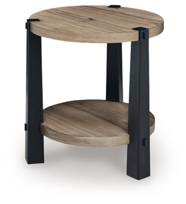 Ridgester End Table - 3 Bros Warehouse