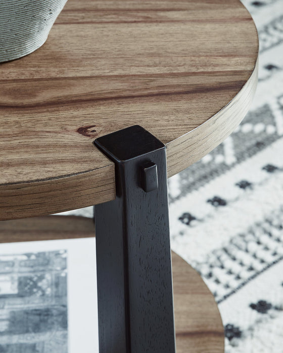 Ridgester End Table - 3 Bros Warehouse