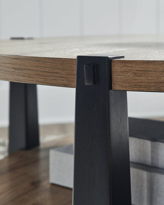 Ridgester Coffee Table - 3 Bros Warehouse