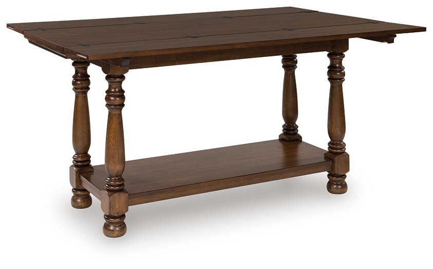 Sturlayne Flip Top Sofa Table - 3 Bros Warehouse