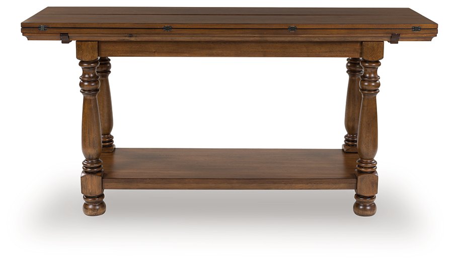 Sturlayne Flip Top Sofa Table - 3 Bros Warehouse