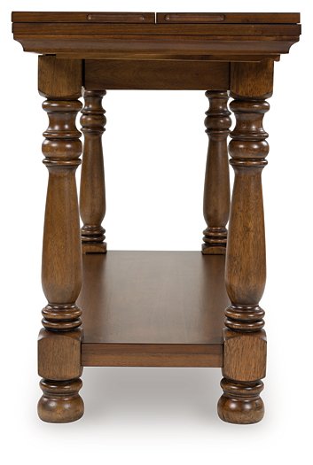 Sturlayne Flip Top Sofa Table - 3 Bros Warehouse