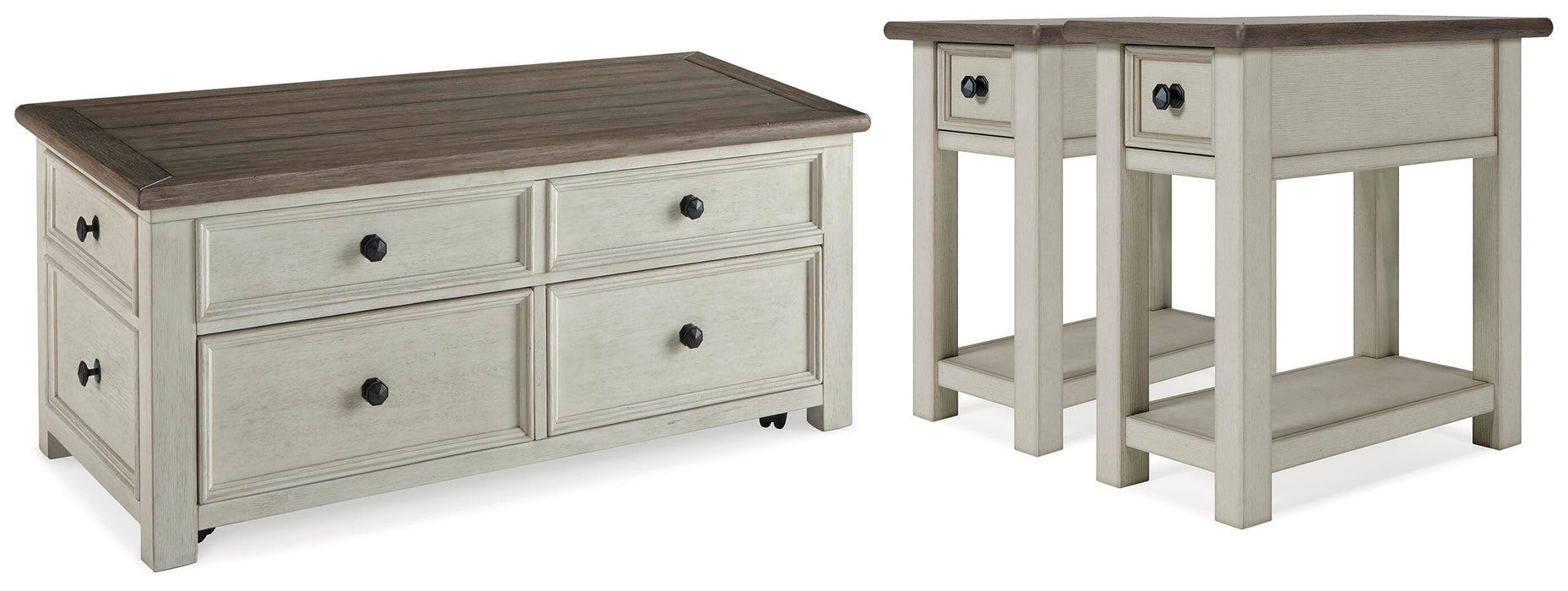 Bolanburg Occasional Table Set - 3 Bros Warehouse