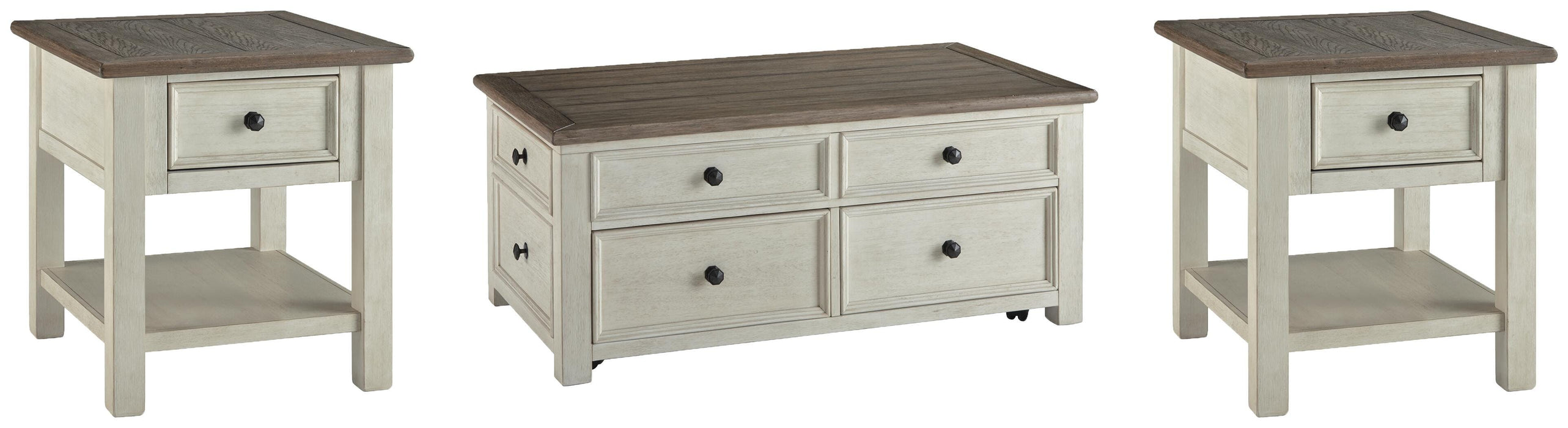 Bolanburg Occasional Table Set - 3 Bros Warehouse