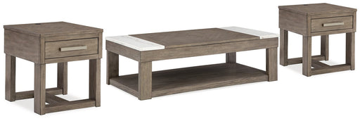 Loyaska Occasional Table Set - 3 Bros Warehouse