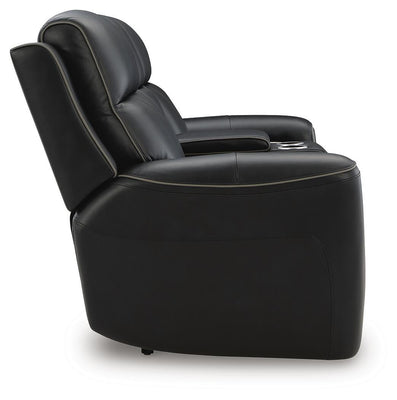 5Z-Relaxation Power Reclining Loveseat with Console - 3 Bros Warehouse
