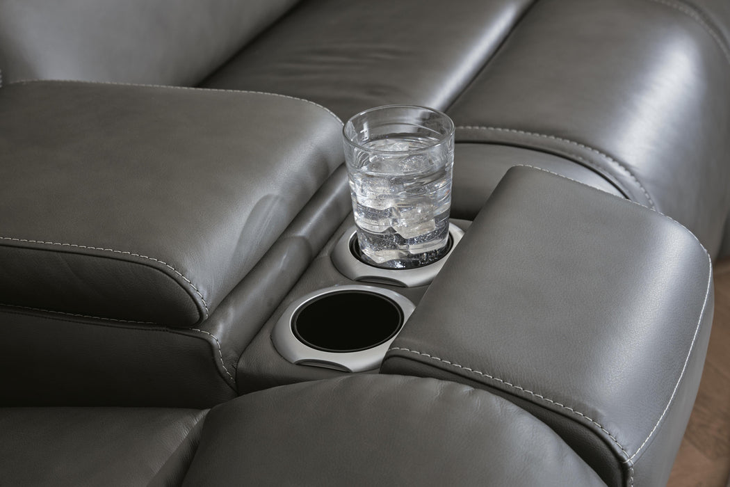 5Z - Pittson Power Reclining Sectional - 3 Bros Warehouse