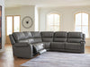 5Z - Pittson Power Reclining Sectional - 3 Bros Warehouse