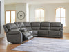 5Z - Pittson Power Reclining Sectional - 3 Bros Warehouse