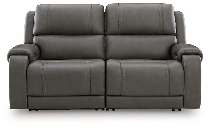 5Z - Pittson Power Reclining Sectional Loveseat - 3 Bros Warehouse