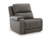 5Z - Pittson Power Reclining Sectional Loveseat - 3 Bros Warehouse
