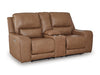 DeepWakes Power Reclining Loveseat with Console - 3 Bros Warehouse