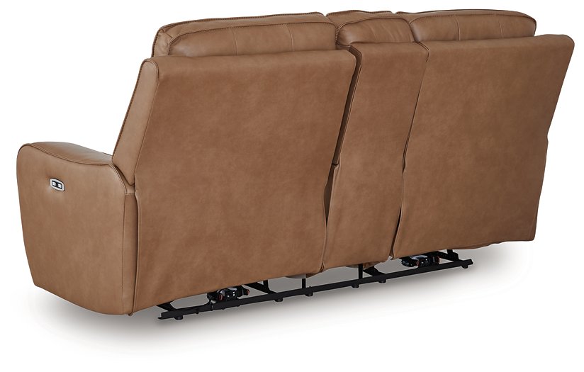 DeepWakes Power Reclining Loveseat with Console - 3 Bros Warehouse