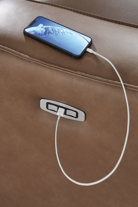 DeepWakes Power Reclining Loveseat with Console - 3 Bros Warehouse