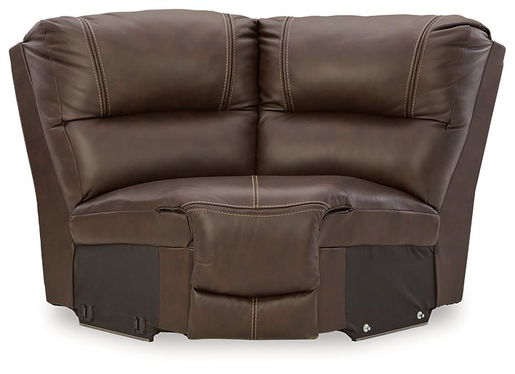 Dunleith Power Reclining Sectional - 3 Bros Warehouse