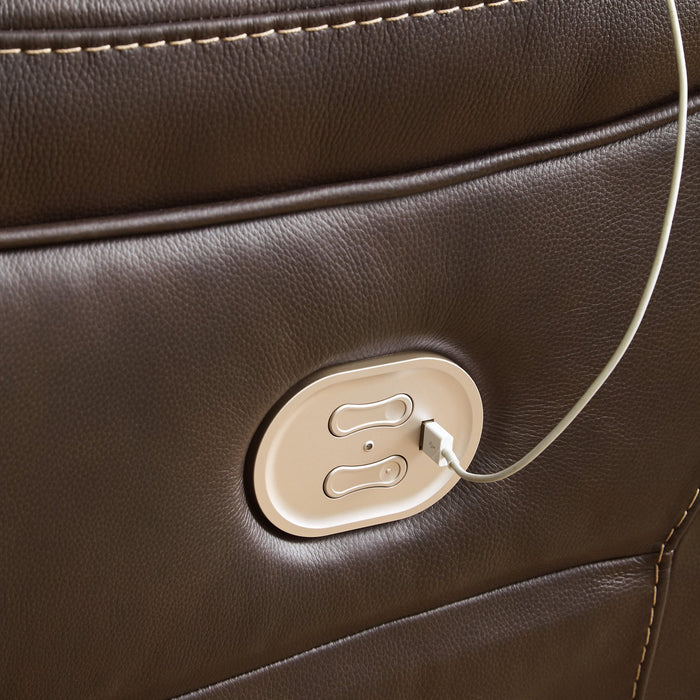 Dunleith Power Reclining Sectional - 3 Bros Warehouse