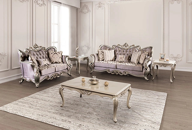 Albacete Sofa Campage & Walnut
