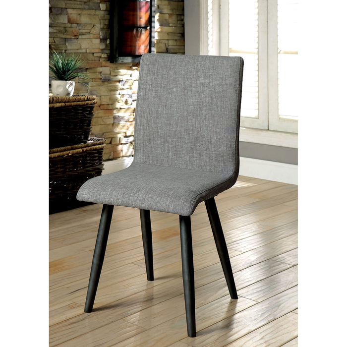 Vilhelm I Gray Side Chair (2/CTN) - 3 Bros Warehouse