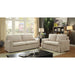 Maxine Love Seat Beige - 3 Bros Warehouse