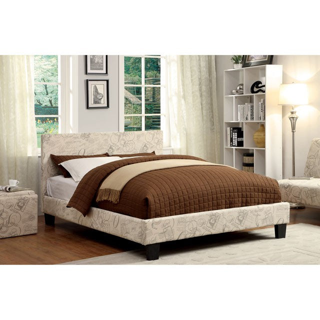 Winn Park Full Bed Grey & Cream