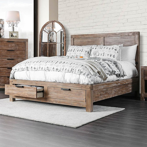 Wynton Weathered Light Oak E.King Bed image