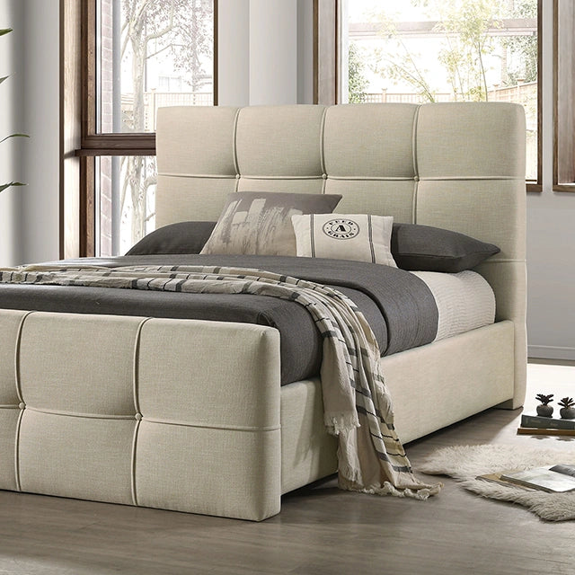 Merced Bed Ivory