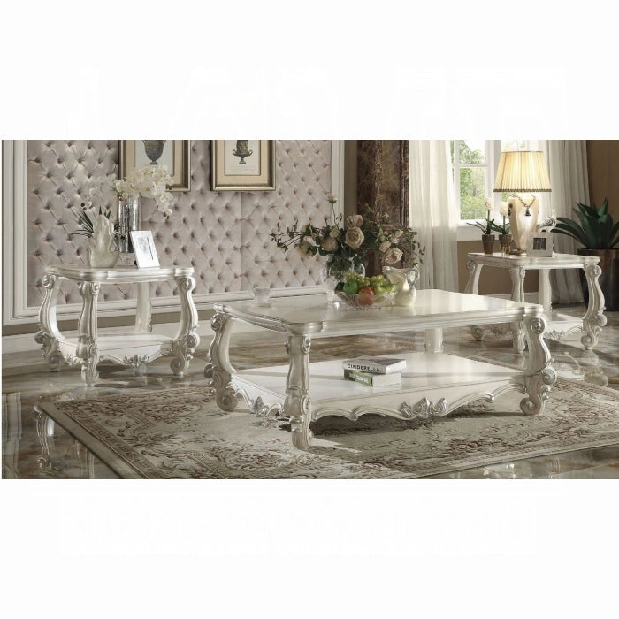 Versailles Bone White Coffee Table