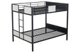 Molton Full/Full Metal Bunkbed - 3 Bros Warehouse