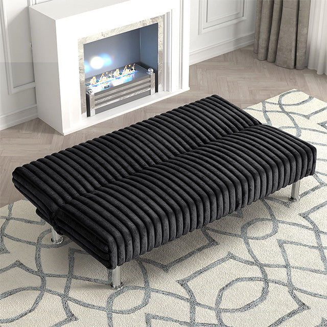 Hinwil Futon Sofa Bed Pink, Beige Grey, & Black - 3 Bros Warehouse