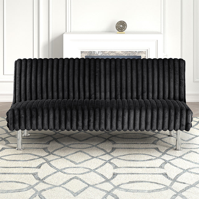Hinwil Futon Sofa Bed Pink, Beige Grey, & Black - 3 Bros Warehouse