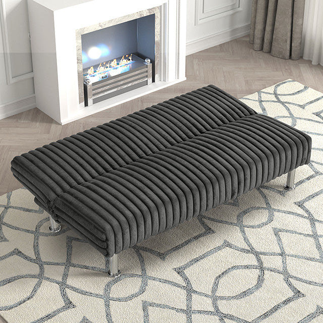 Hinwil Futon Sofa Bed Pink, Beige Grey, & Black - 3 Bros Warehouse