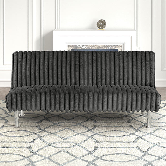 Hinwil Futon Sofa Bed Pink, Beige Grey, & Black - 3 Bros Warehouse