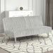 Hinwil Futon Sofa Bed Pink, Beige Grey, & Black - 3 Bros Warehouse