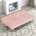 Hinwil Futon Sofa Bed Pink, Beige Grey, & Black - 3 Bros Warehouse