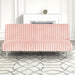 Hinwil Futon Sofa Bed Pink, Beige Grey, & Black - 3 Bros Warehouse