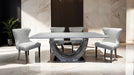 Portanova 7 Pc Dining Table Set - 3 Bros Warehouse