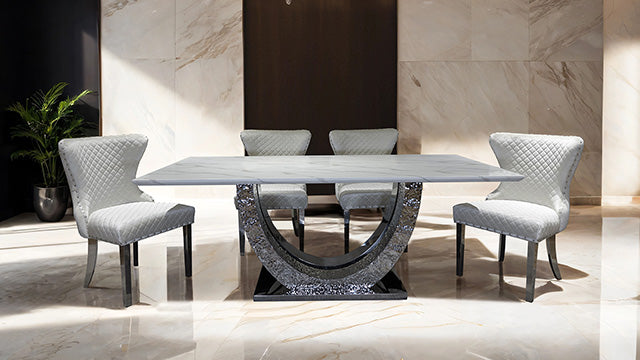 Portanova 7 Pc Dining Table Set - 3 Bros Warehouse