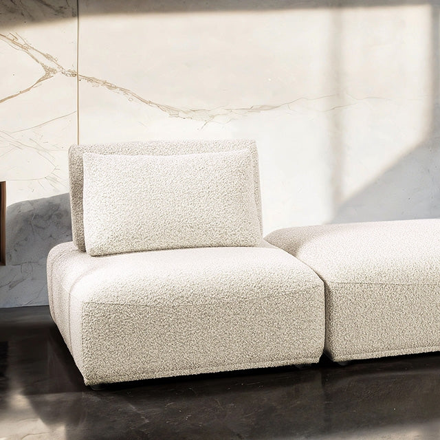 Stavanger 2-Seater w/ Square Ottoman - 3 Bros Warehouse