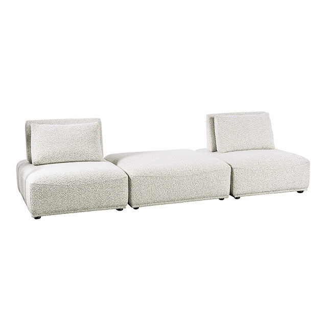 Stavanger 2-Seater w/ Square Ottoman - 3 Bros Warehouse