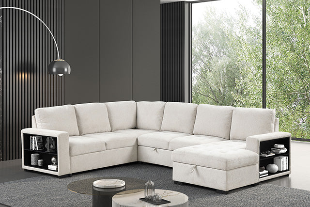 Stockwell Sleeper Sofa Sectional - 3 Bros Warehouse