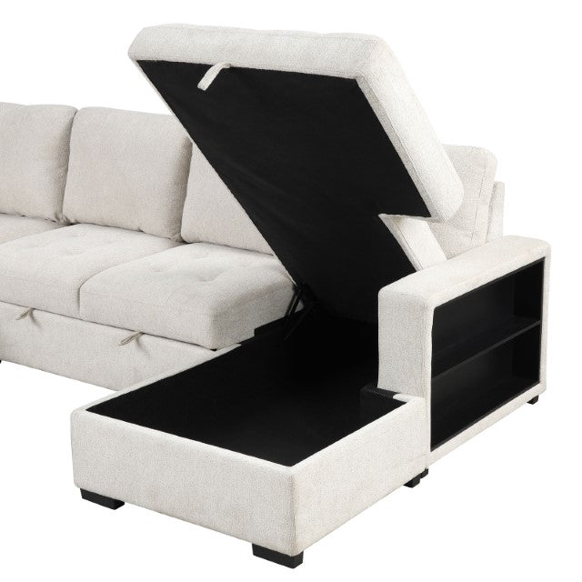 Stockwell Sleeper Sofa Sectional - 3 Bros Warehouse