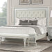 Stella Mia E.King & Queen Bed White & White - 3 Bros Warehouse