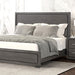 Crowthorne E.King & Queen Bed Grey & White - 3 Bros Warehouse