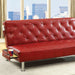 Farel Futon Sofa Red & White - 3 Bros Warehouse