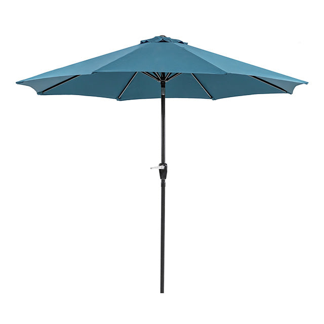 Soli 9' Outdoor Umbrella w/ Auto Tilt + 21" Round Base - 3 Bros Warehouse
